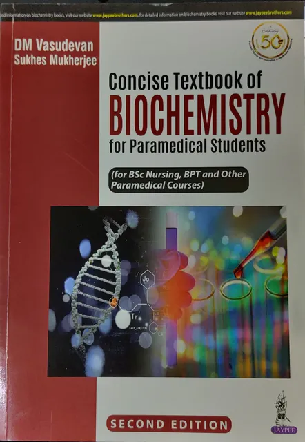 Concise Textbook Of Biochemistry For Paramedical Students